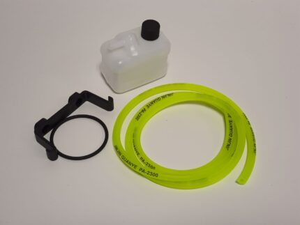 Überlaufbehälter Set mit Schlauch (gelb)