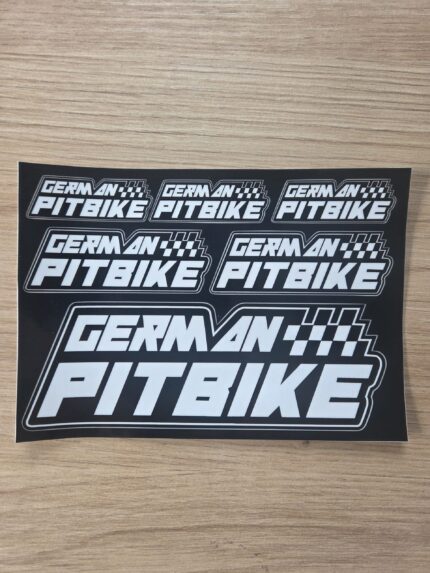 Aufkleberbogen - Sticker A6 - GERMAN Pitbike