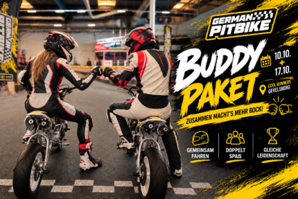 GOLDENER OKTOBER – BUDDY DEAL- 17.10.2026 - Pitbike Trackday in Gevelsberg